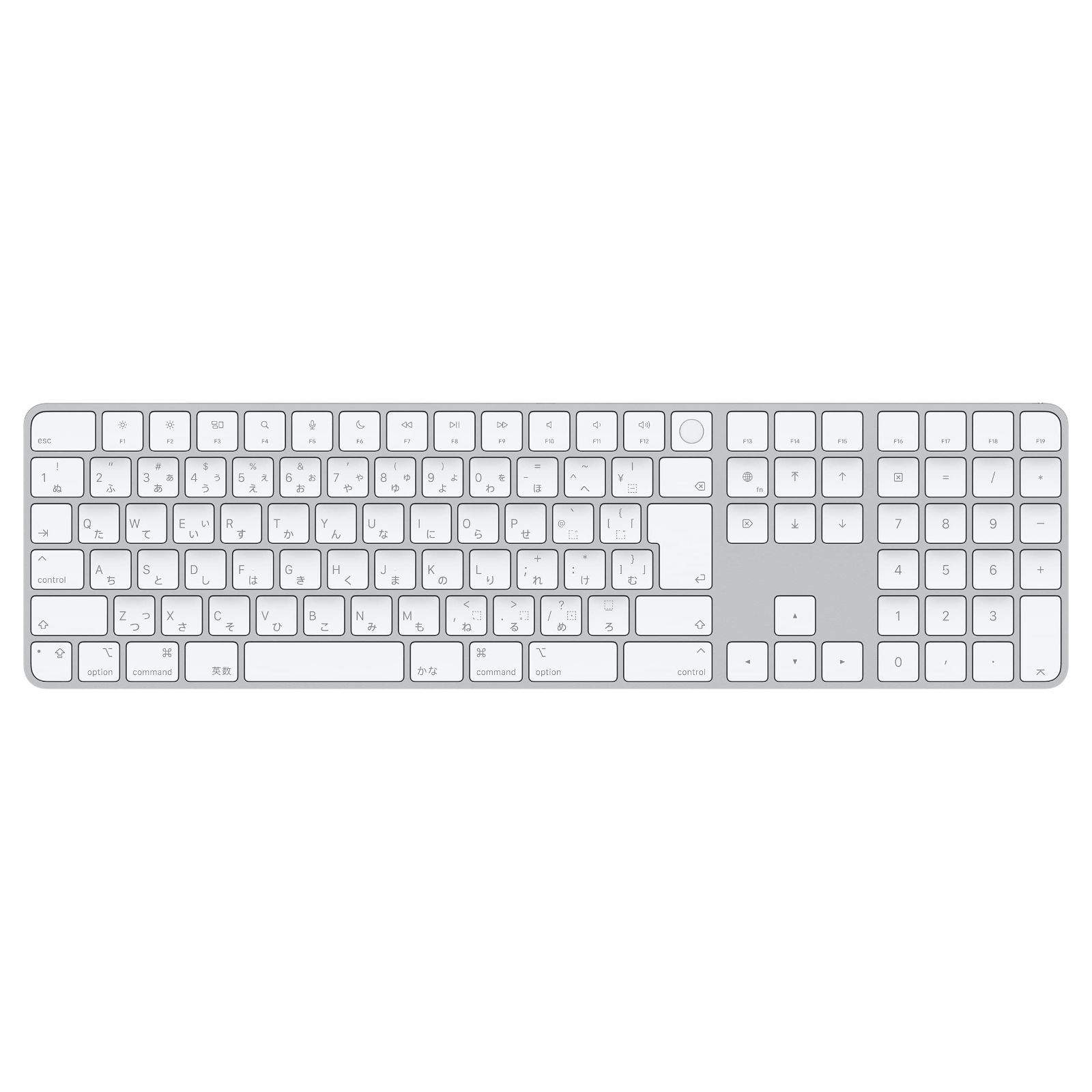 Apple Touch ID搭載Magic Keyboard（テンキー付き