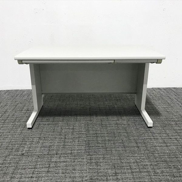 平デスク NELD型 引出し付 オフィスデスク ナイキ ウォームホワイト MARWIL-DEMENAGEMENTS_CH