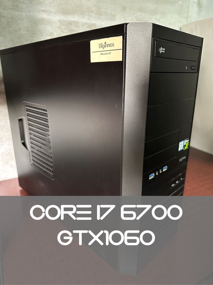 ☆自作 ゲーミングPC i7 6700 GTX1060 SSD500GB☆ GTX1060】 ゲーミングPCレビュー i7-6700K SSD搭載 【G-tune