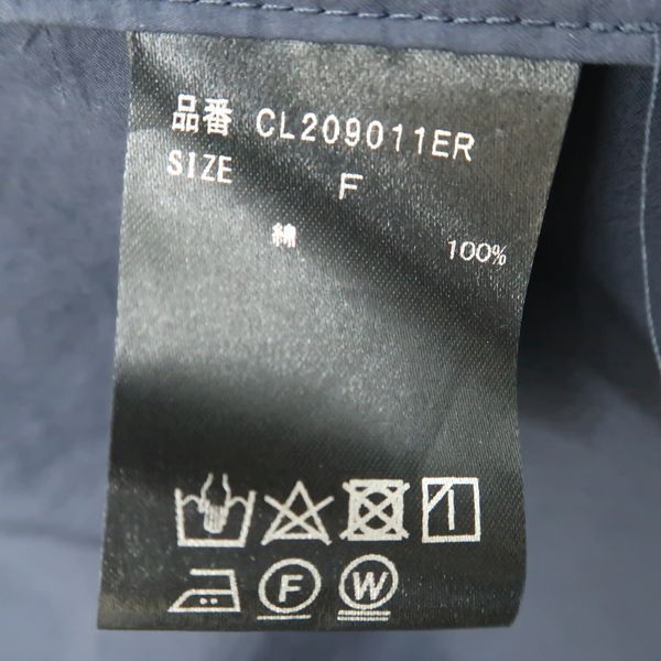Curensology ドロストスリーブワンピース ロング丈 コットン