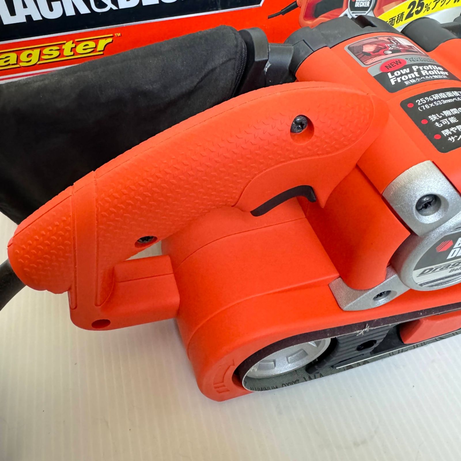 ☆動作確認済み BLACK&DECKER ブラック・アンド・デッカー コード式 ドラッグスター ベルトサンダー 型式 KA3000☆ - メルカリ