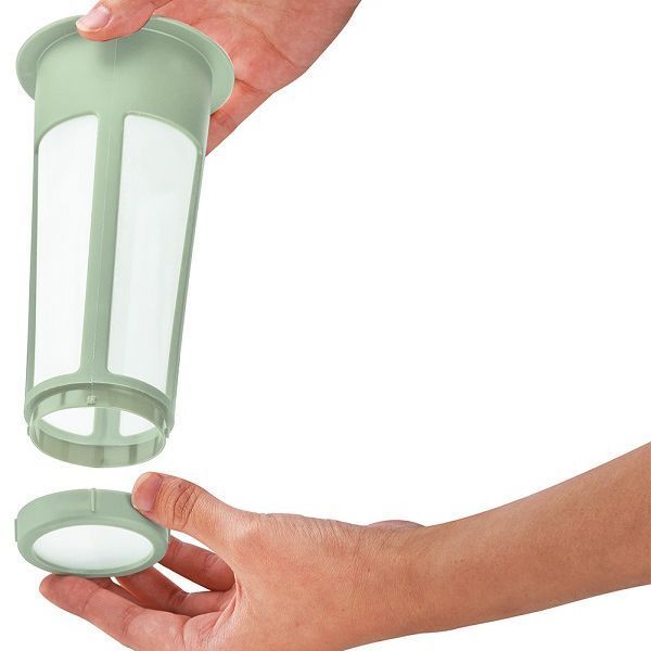 かご網付き水出し茶ポット グリーン ×24セット ｜HARIO(ハリオ) かご網付き水出し茶ポット 1200ml ダーク