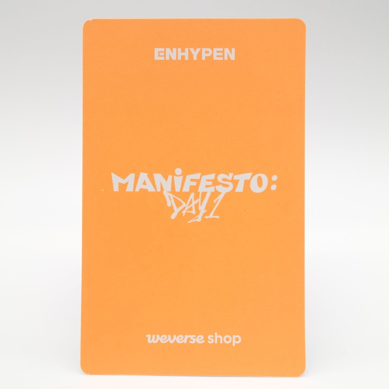 好評 ENHYPEN MANIFESTO naver トレカ｜CD K-POP・アジア