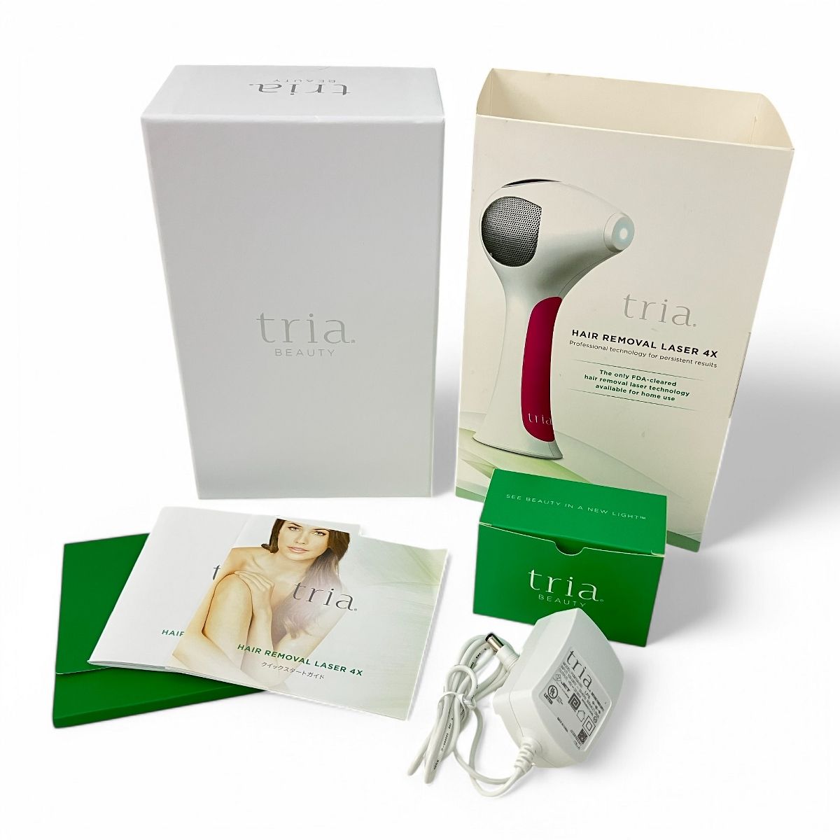 Tria Beauty レーザー脱毛器 LHR 4.0 楽天市場】脱毛器 レーザー脱毛器 トリア 4X メンズ レディース