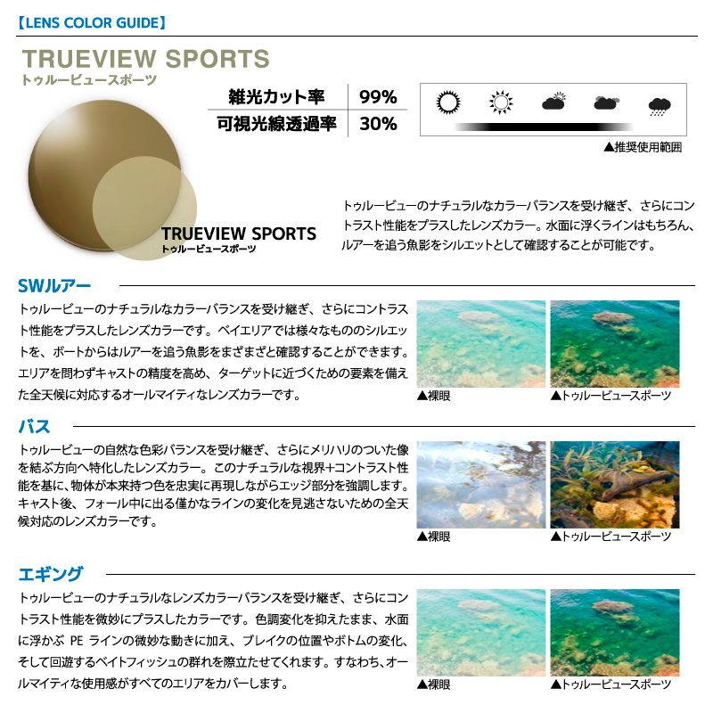 トゥルービュースポーツ TVS