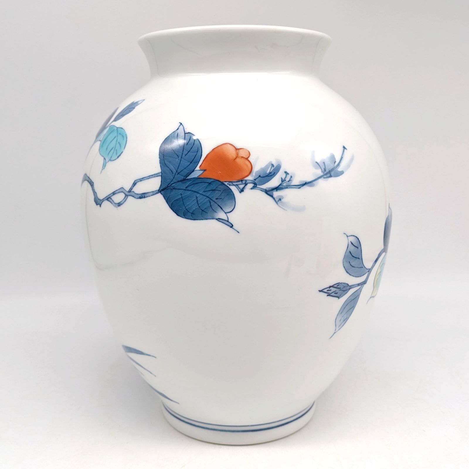 伊万里焼・鍋島焼・青山窯・花瓶・花器・フラワーべース・No.240120-07