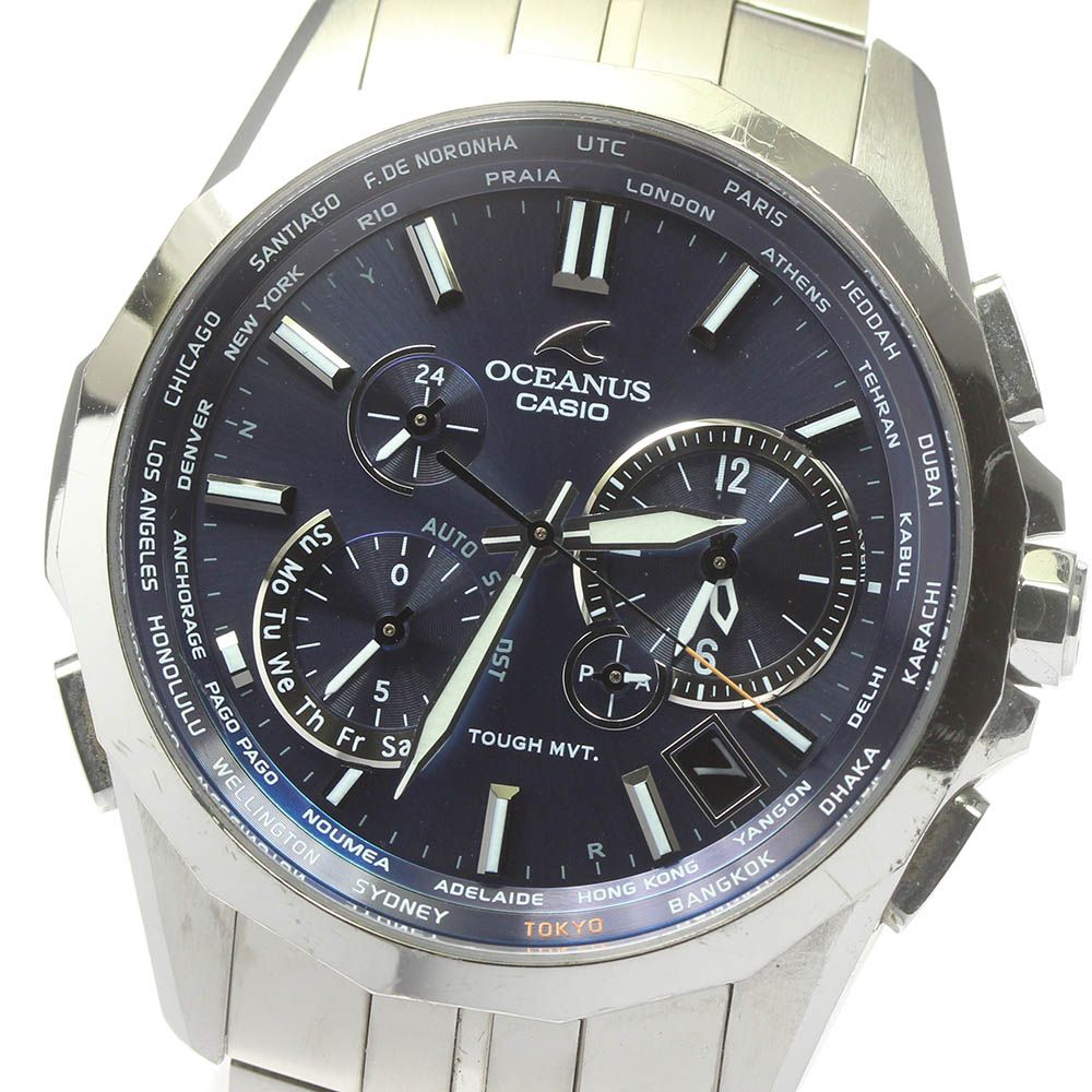 カシオ CASIO OCW-S2400C-2AJF オシアナス マンタ 限定モデル デイト