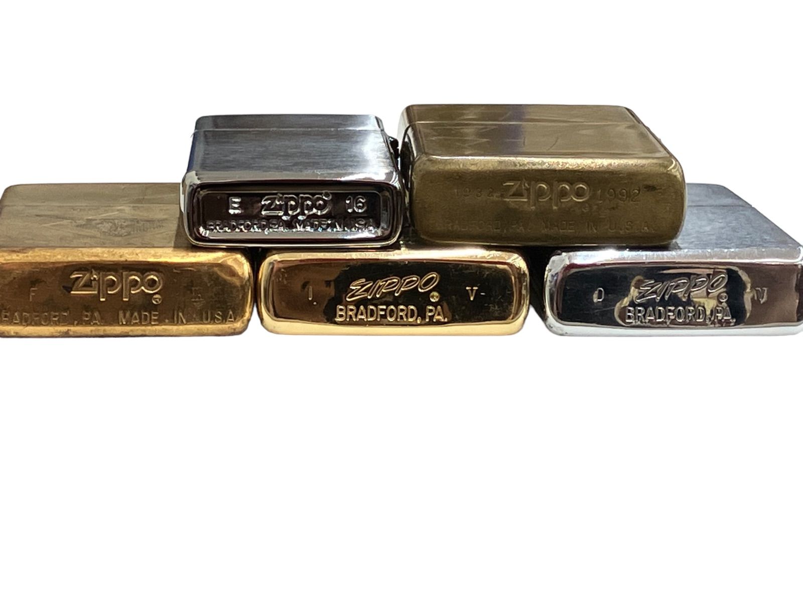 170590 ZIPPO ジッポー 6個まとめ売り まとめ商品 ☆動作未確認☆ 仕上り