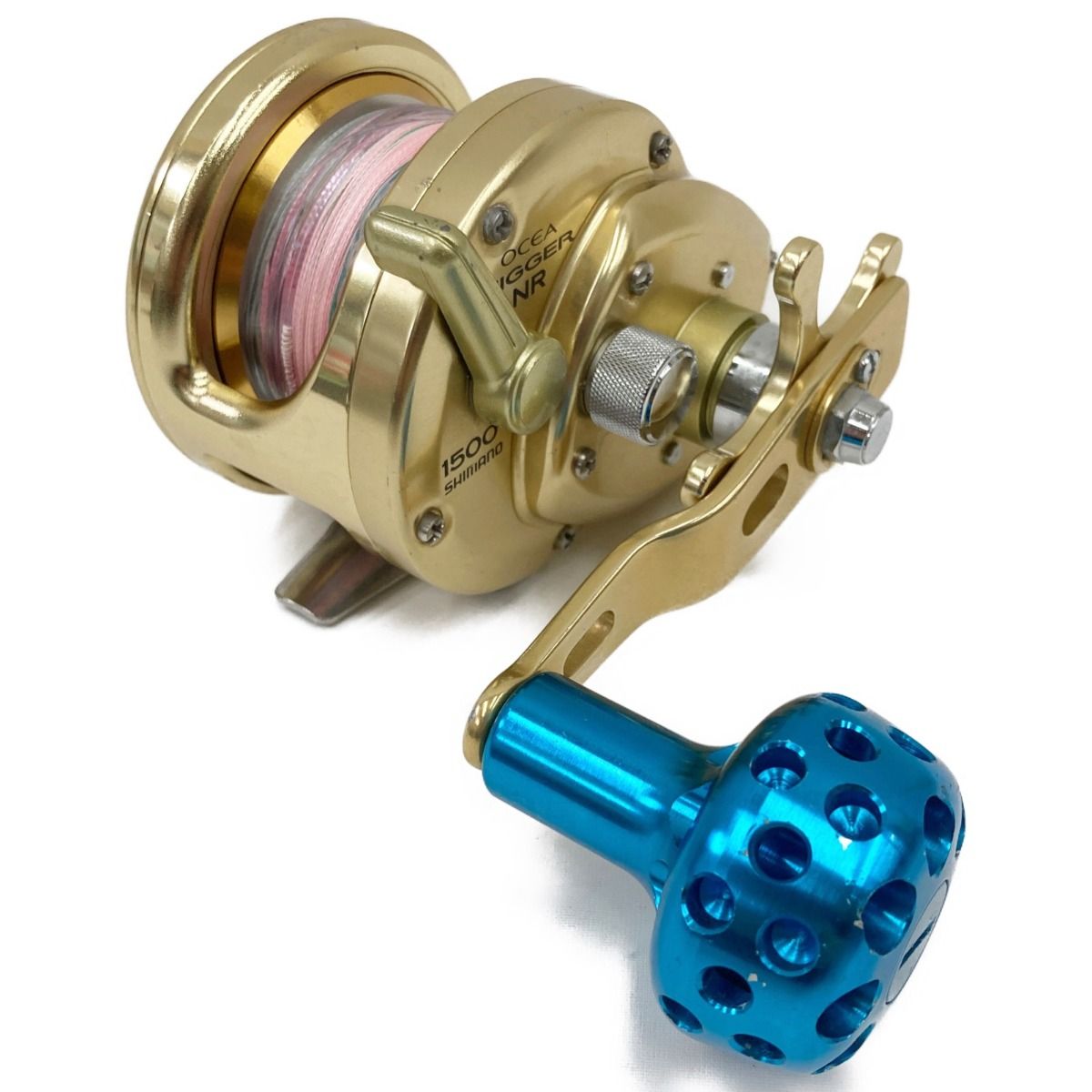 〇〇SHIMANO シマノ OCEA JIGGER 03オシアガーNR1500 RH 296 ベイト