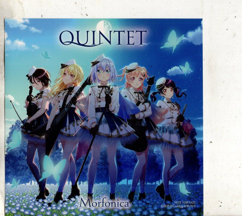 バンドリ!　～QUINTET/Morfonica　ブルーレイ付き限定盤　未開封品 ブシロード ゲームCD Morfonica QUINTET Blu-ray付生産限定盤