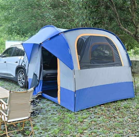 カーサイドタープ 3-4人用 車用タープテント タープ テント カーサイドタープ 3-4人用 車用タープテント タープ テント