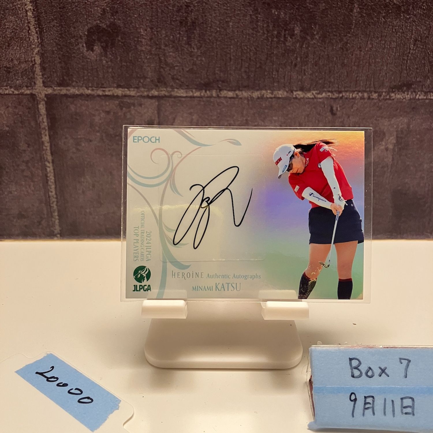 2025 EPOCH TOP PLAYERS2025 EPOCH TOP PLAYERS 勝みなみ 02 10 直筆サイン JLPGA Heroine カード 勝みなみ 02 10 直筆サイン JLPGA Heroine カード