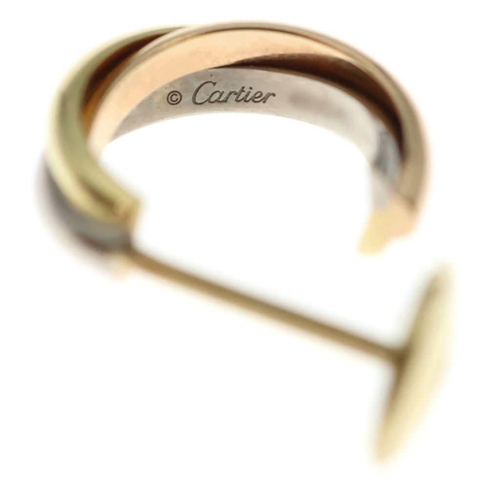 Cartier カルティエ トリニティ ピアス イエローゴールド×ホワイトゴールド×ピンクゴールド K18YG WG PG B8301540 ジュエリー DECORATOM_COM_BR