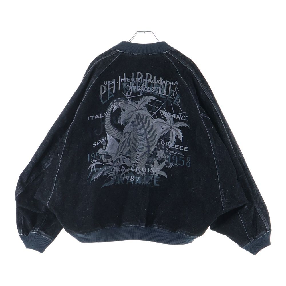 doublet (ダブレット) 25AW FLOCKED DEINM SOUVENIR JACKET スーベニア