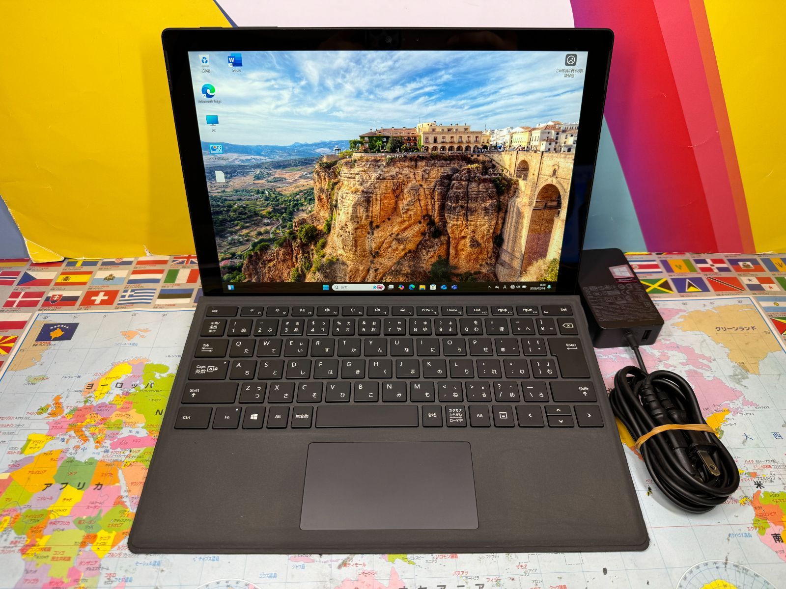 美品 Surface Pro 6 タブレット Office2024 キーボード