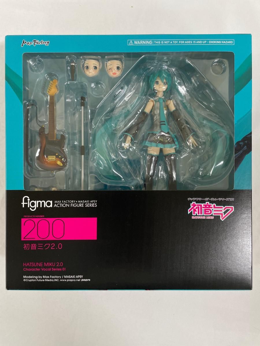未開封】figma 200 フィギュア 初音ミク 2.0 - メルカリ
