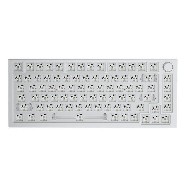 Glorious PC Gaming Race グロリアス ピーシー ゲーミング レース Glorious GMMK PRO 75 Barebone ANSI USA 自作キーボード ホワイト GLO-GMMK-P75-RGB-W 2588638