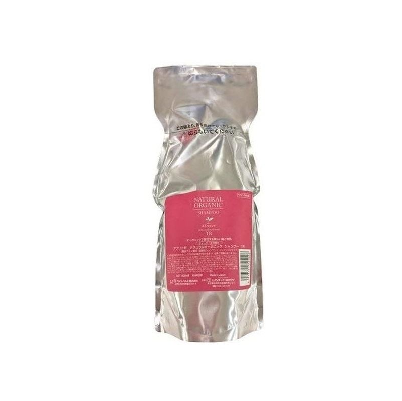【ネコポス便】パシフィックプロダクツ アブリーゼ ナチュラルオーガニックシャンプー TR 600ml レフィル