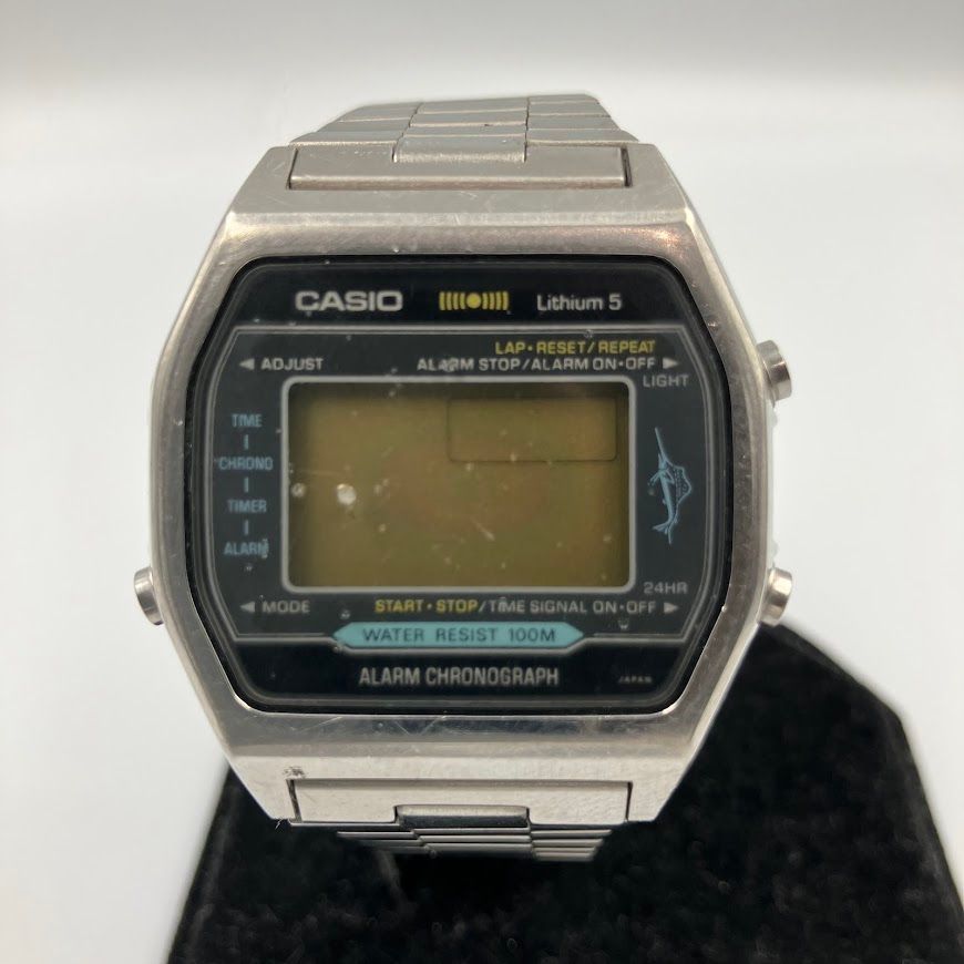 【ジャンク】H101カシオ デジタル ダイバーズ カジキマグロ リチウム5 レア◇中古動品◇H101◇カシオ デジタル ダイバーズ