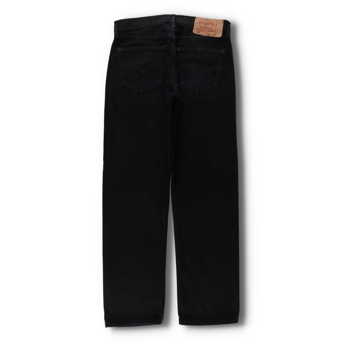 古着 90年代 リーバイス Levi s 501-0165 ユーロモデル ブラックデニム ストレートデニムパンツ 英国製 メンズw31相当 evb031152