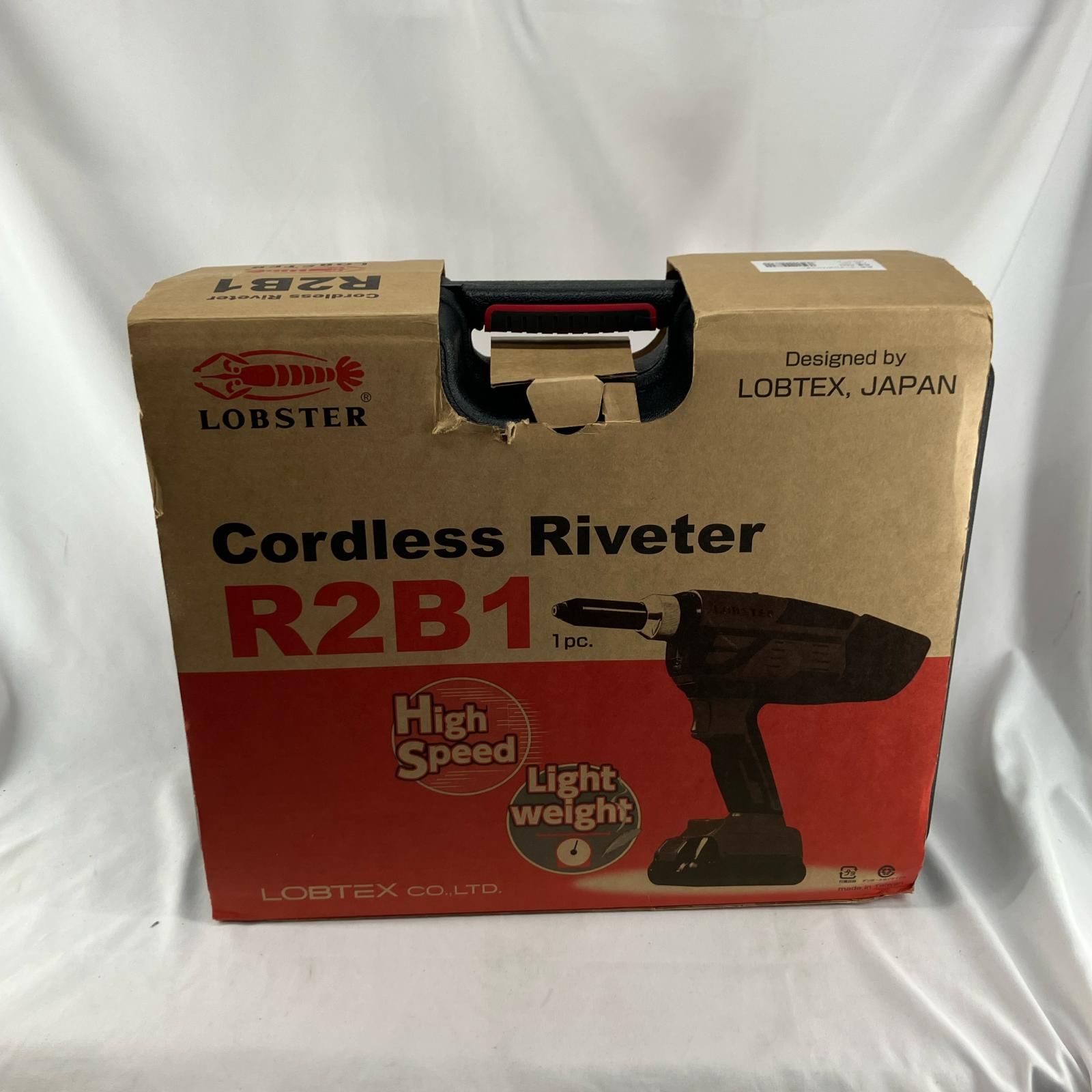 コードレスリベッター LOBSTER ロブスター R2B1 レッド