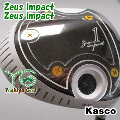 通販限定□ ドライバー キャスコ Zeus impact/Zeus impact/SR/10.5