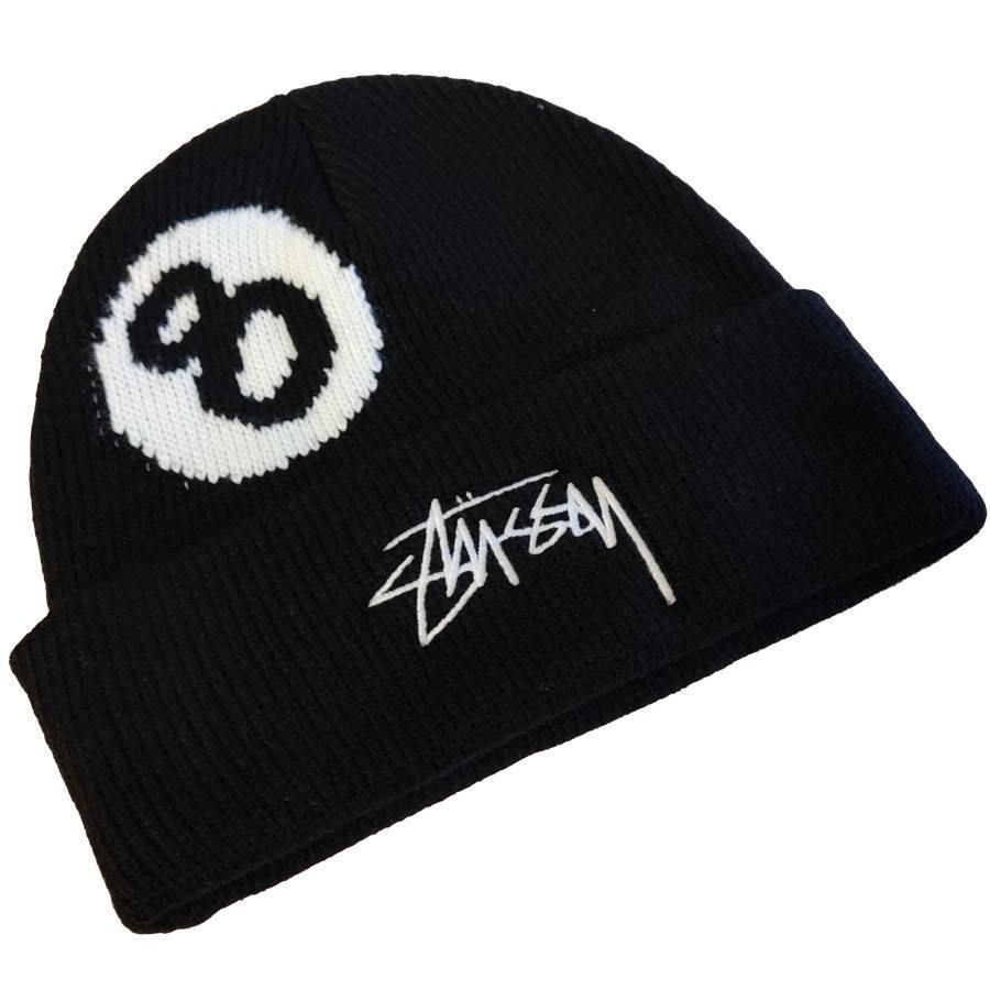 Stussy 8 Ball Pom Pom Beanie ビーニー ニット帽 ステューシー - メルカリ