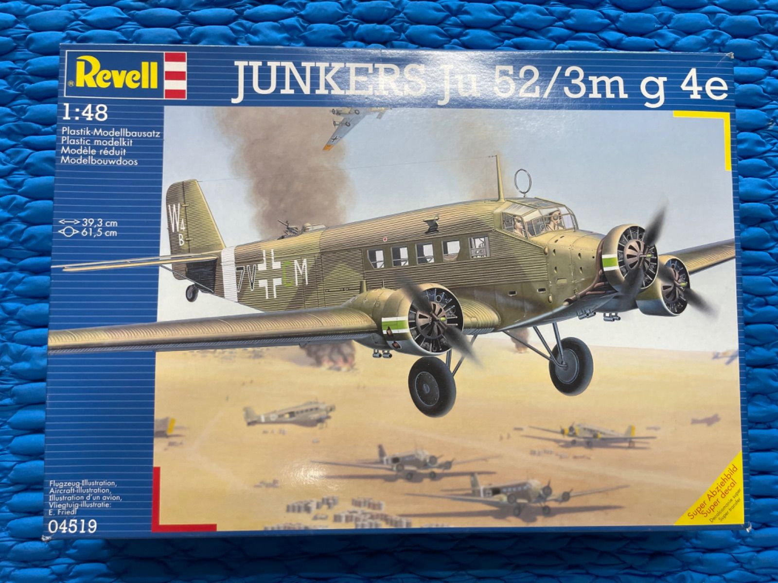 レベル 1/48 ユンカース Ju 52/3m g 4e JUNKERS Revell ドイツ - メルカリ