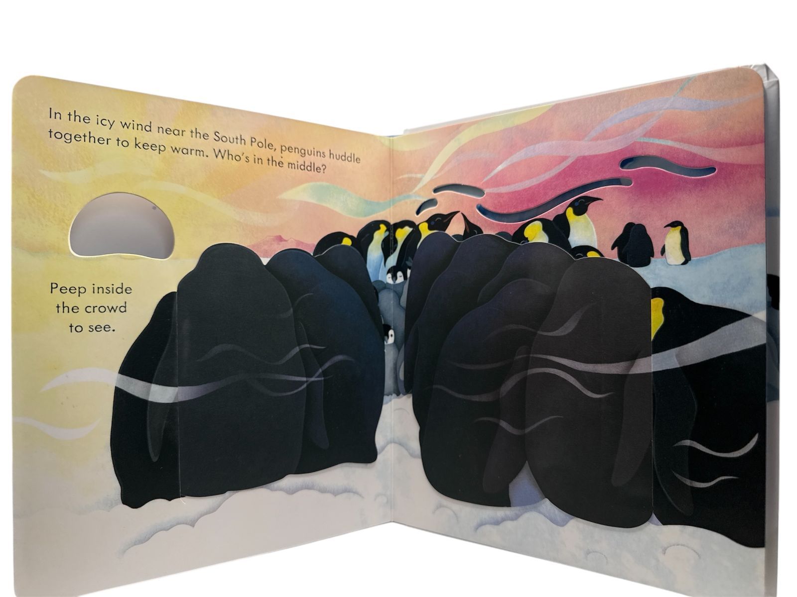 雪の世界をのぞいてみよう！アズボーン英語絵本 Usborne Peep