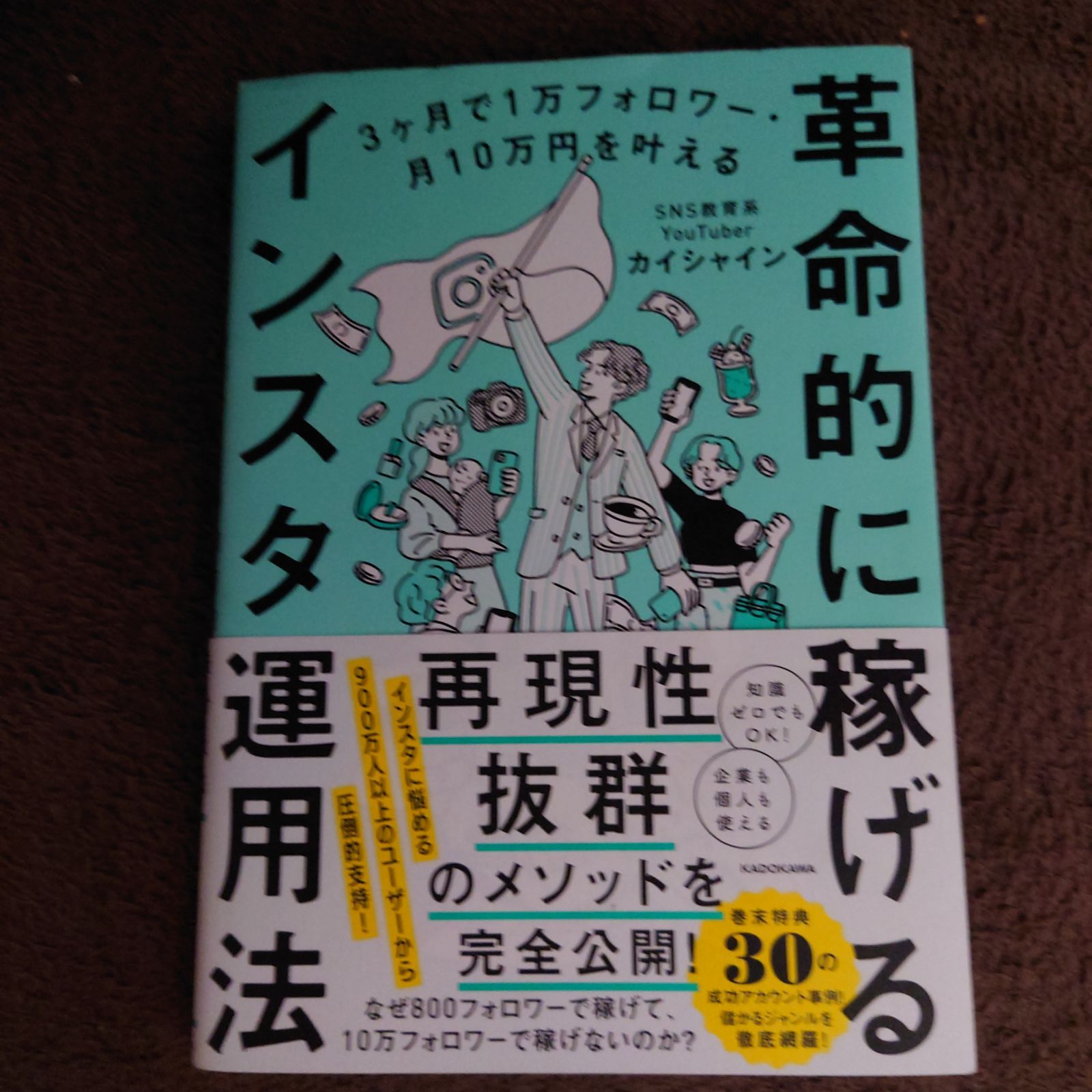 3ヶ月で1万フォロワー・月10万円を叶える 革命的に稼げるインスタ運用