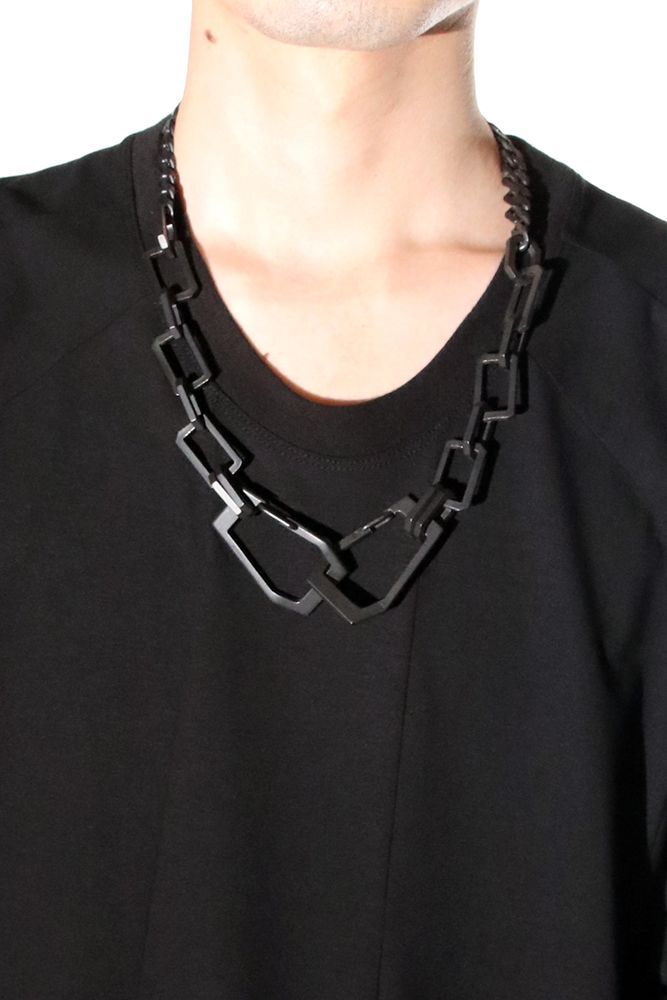 JULIUS ユリウス チェーンネックレス 817ACU15 black