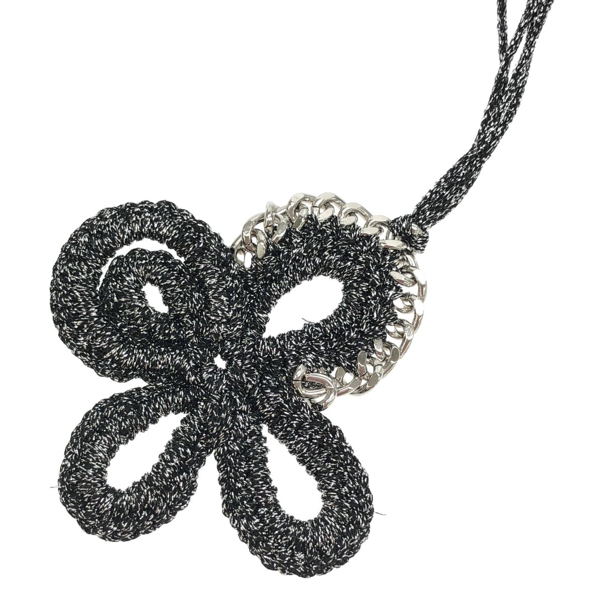 RUMCHE ラム シェ 25SS Flower Bond Yarn Choker フラワーボンドヤーン