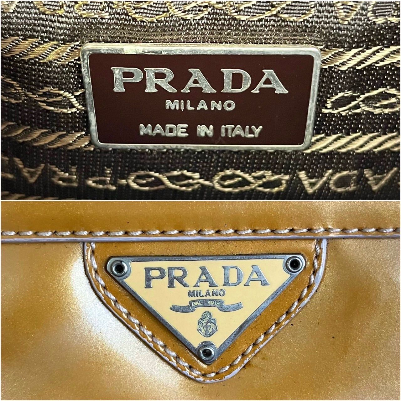 ✨良品✨ PRADA プラダ ハンドバッグ トート アクセサリーポーチ