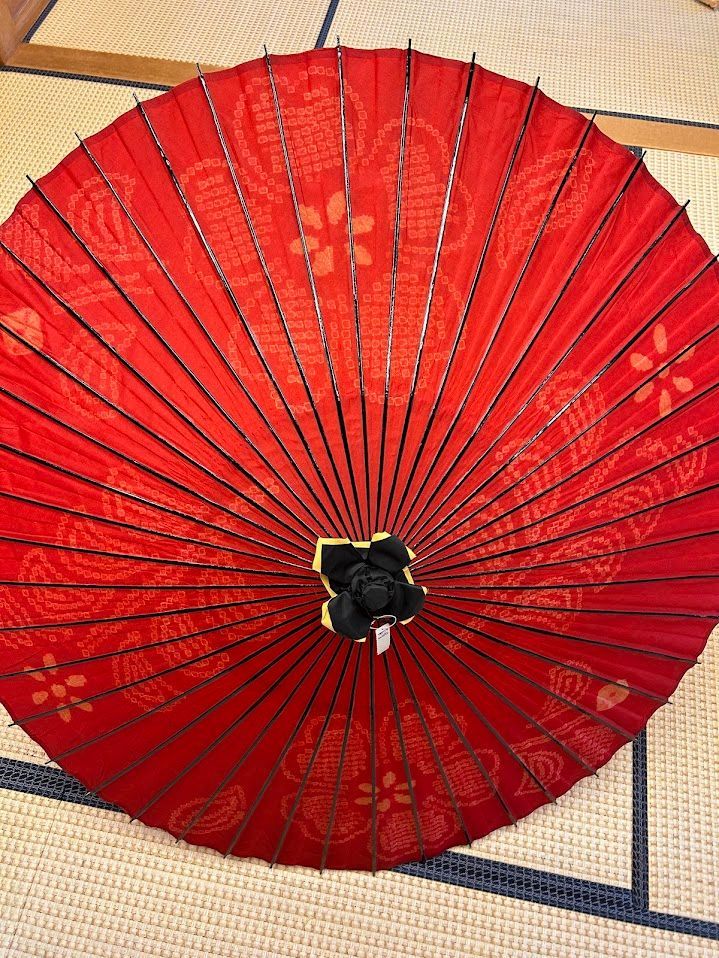 蛇の目傘 赤 塗の本格派 蛇の目傘 蛇の目 傘