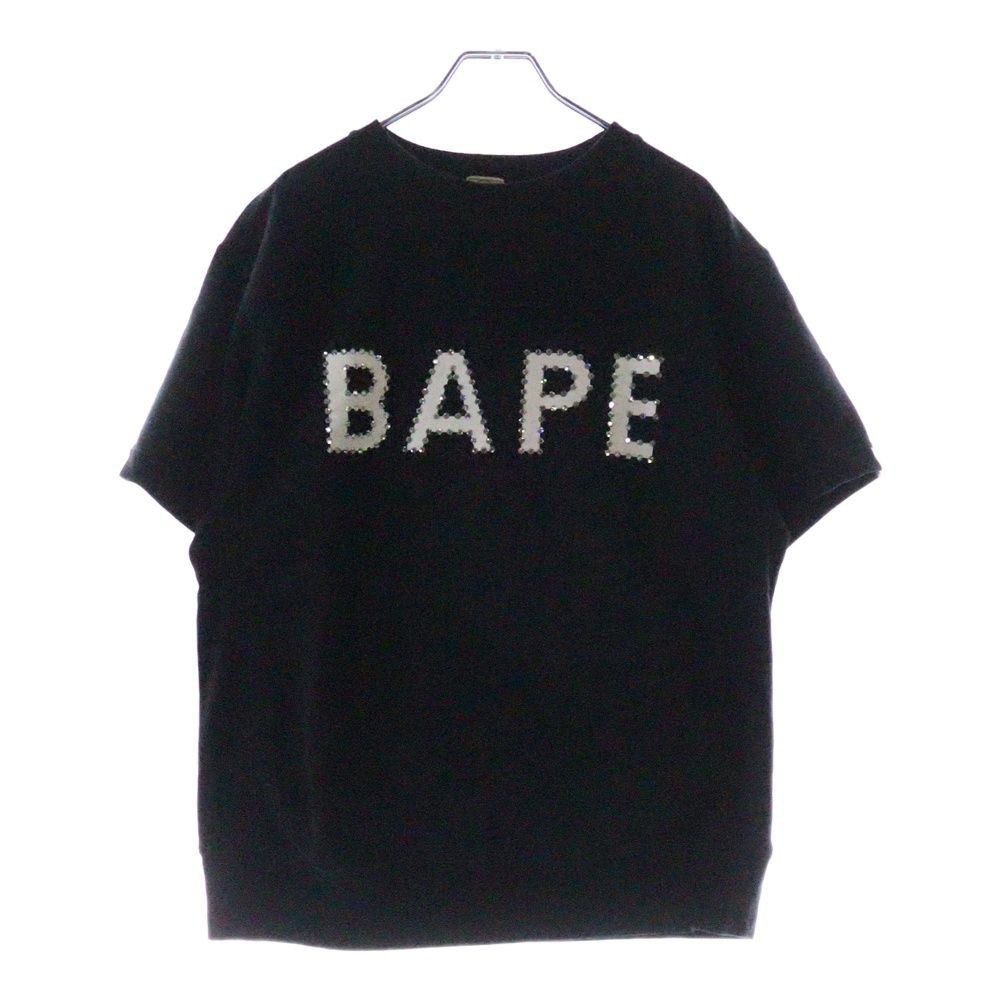 A Bathing Ape ラインストーン ポロシャツ 半袖 スワロフスキー A Bathing Ape ラインストーン ポロシャツ 半袖 スワロフスキー