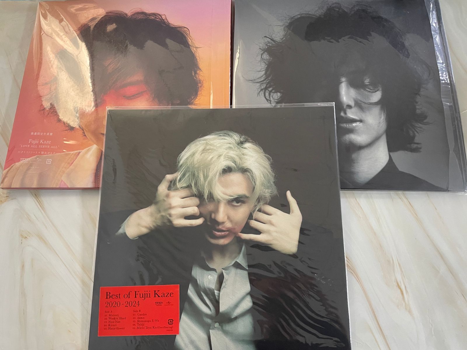 Fujii Kaze 藤井風　レコード3枚セット 新品未開封】藤井風 アナログ盤（3枚セット）