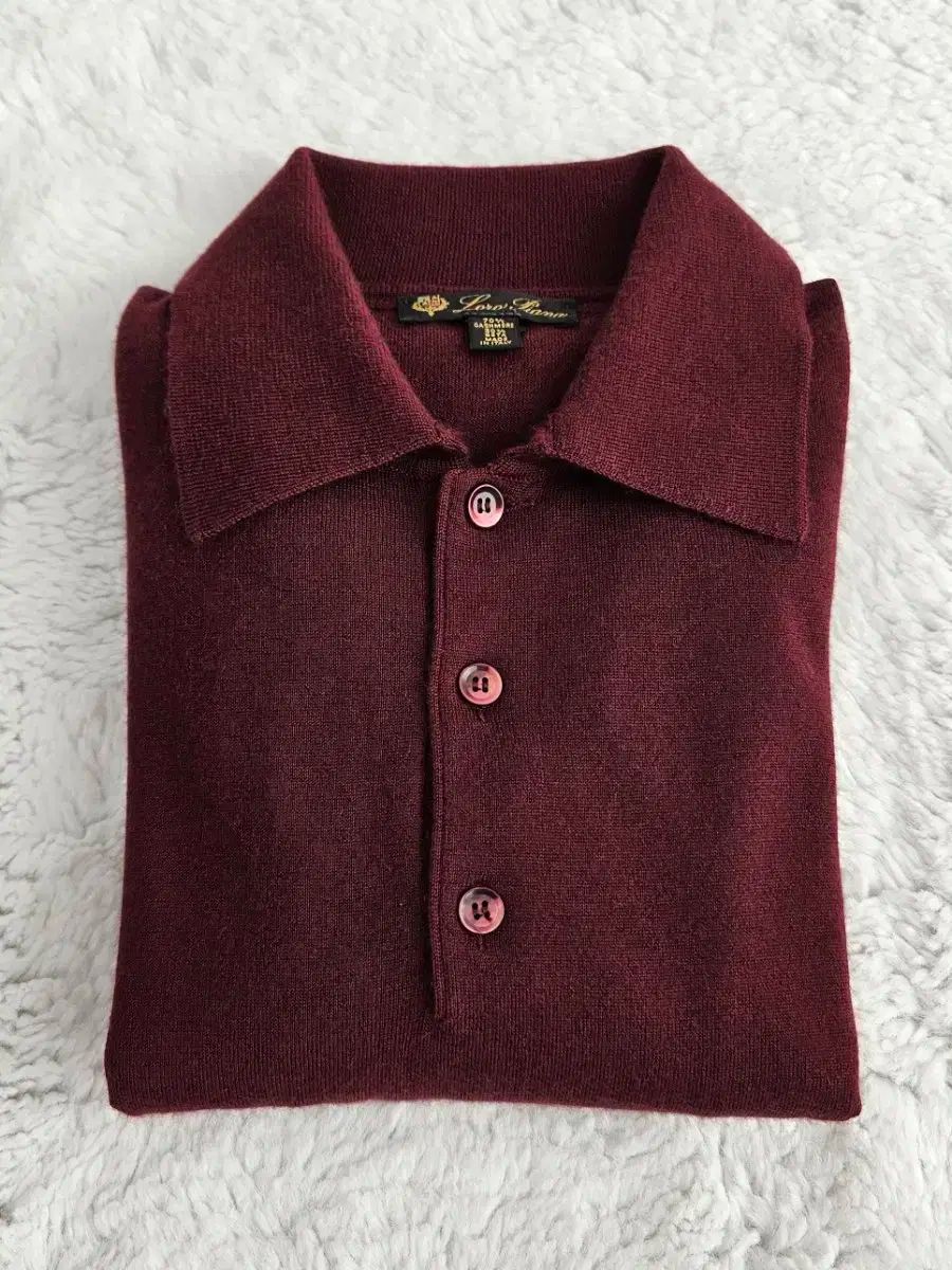 Loro Piana ロロ・ピアーナ カシミヤ、シルク混ポロセーター Loro Piana(ロロ・ピアーナ) カシミア シルク ポロセーター