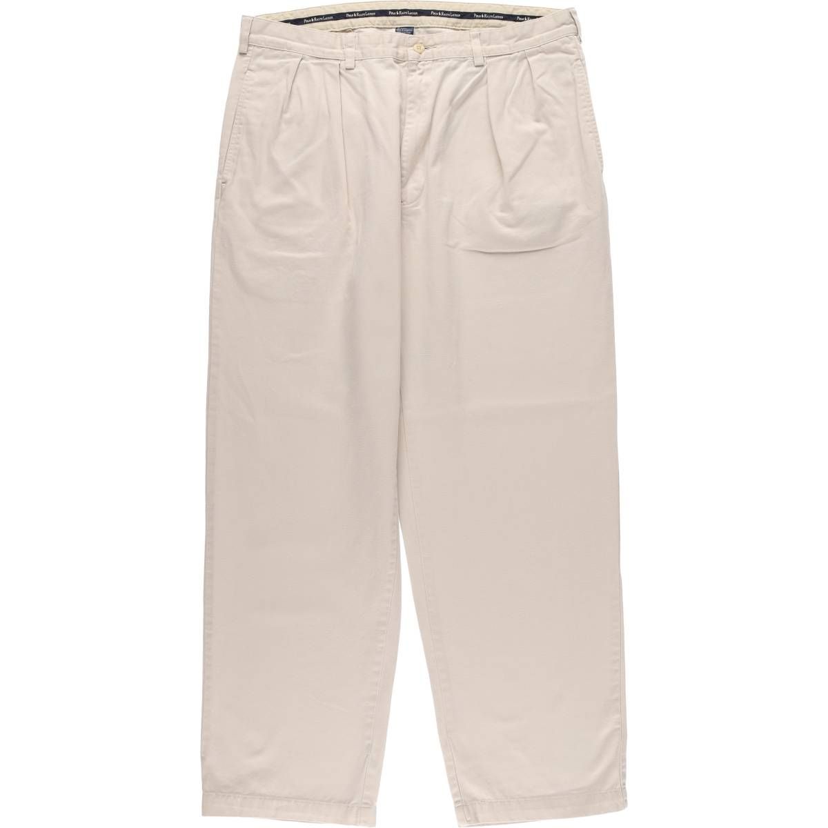 古着 ラルフローレン Ralph Lauren POLO RALPH LAUREN ツータック チノパンツ メンズw36相当|eaa550052