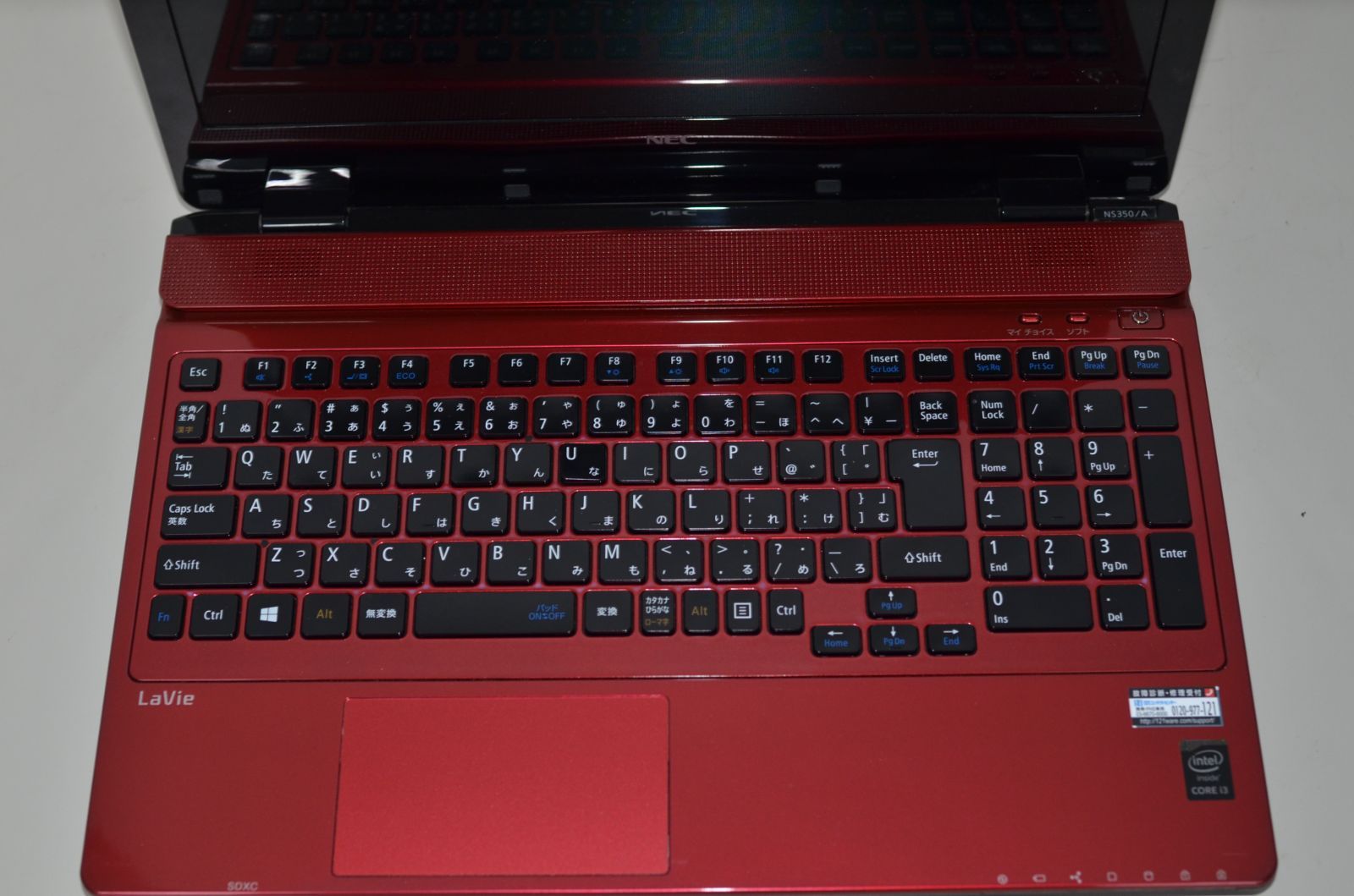 極美品！NEC PC-N1573 レッドノートPC 台数限定】NEC PC-N1570GAR ノートPC LAVIE N15 カームレッド