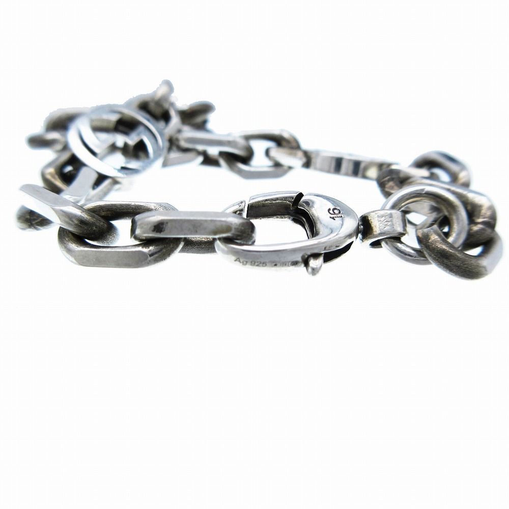 GUCCI グッチ インターロッキングG ブレスレット 16 エイジング