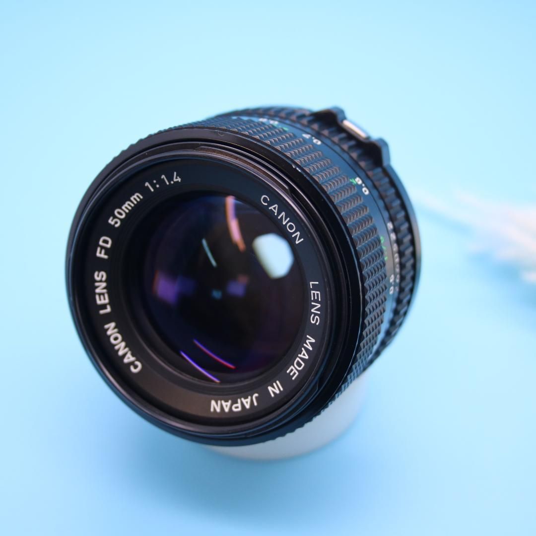 ❁極美品❁綺麗なレンズをお探しの方に◎Canon New FD 50mm f/1.4 単焦点レンズ