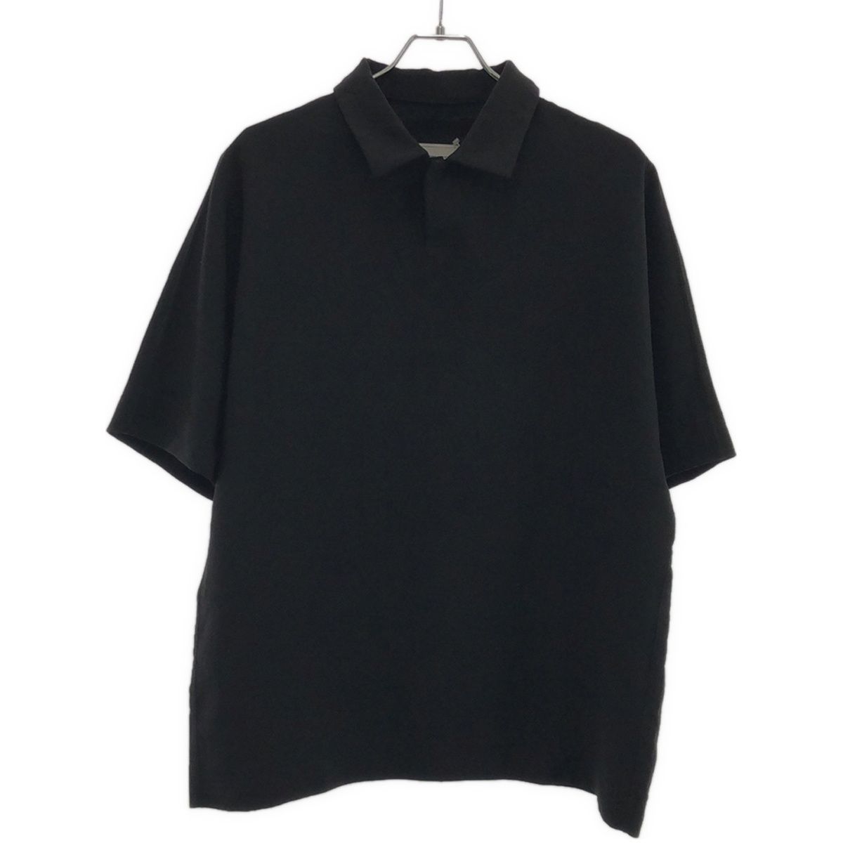 UNITED ARROWS & SONS by DAISUKE OBANA ユナイテッドアローズ アンド サンズ ダイスケ オバナ I PL SSL  SHIRT ショートスリーブポロシャツ 5516-299-0132 ブラック M - メルカリ