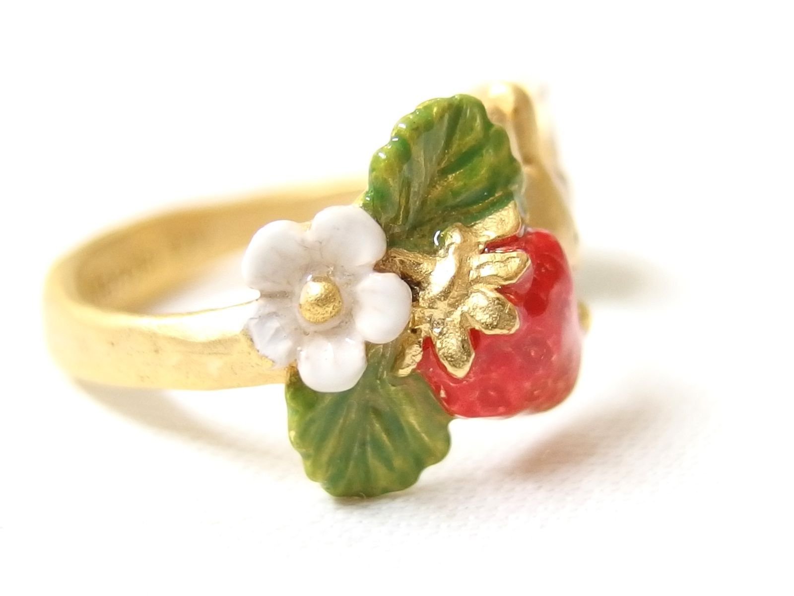 Flower Miffy ミッフィー パルナートポック コラボ いちご リング