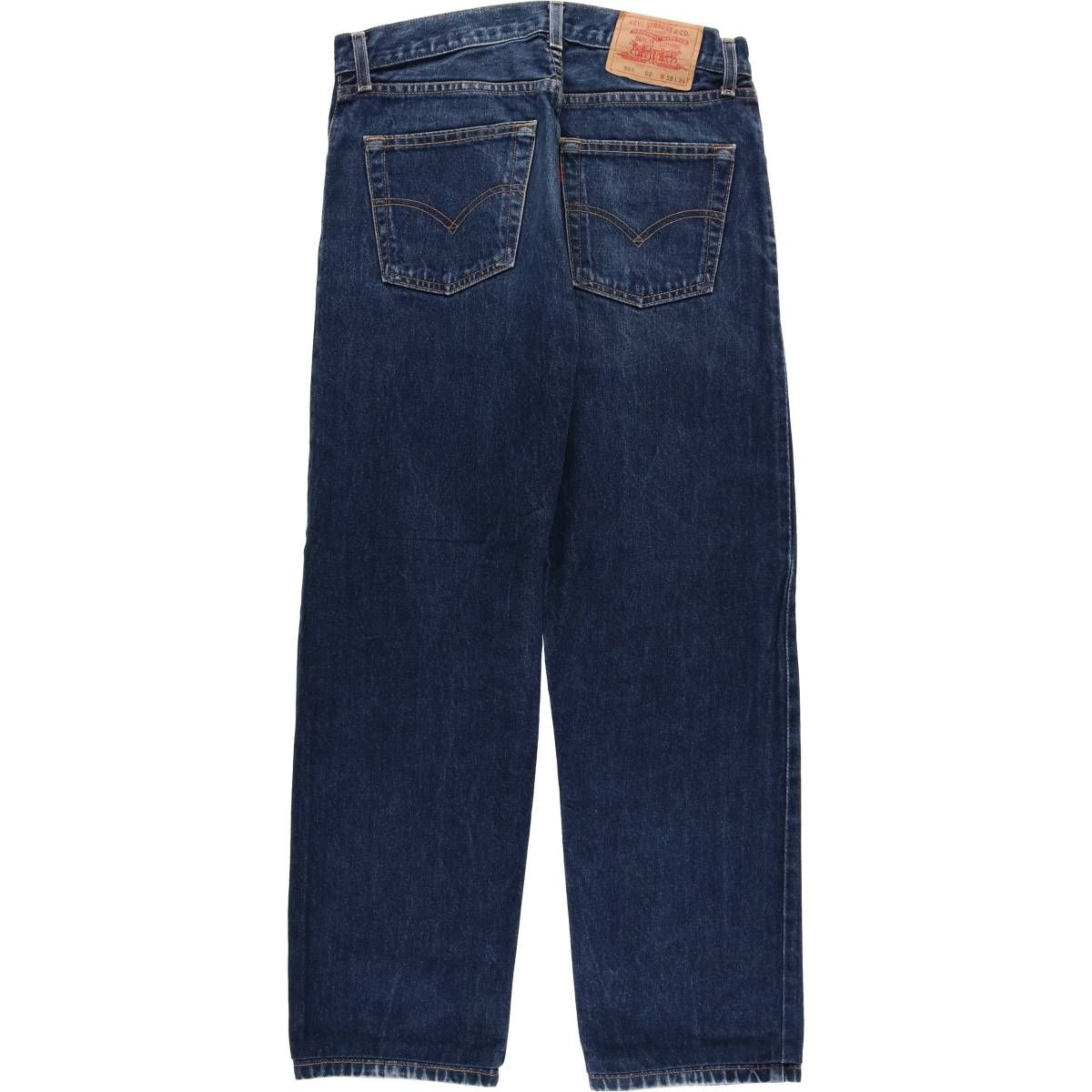 古着 00年代 リーバイス Levi s 521 02 ユーロモデル テーパードデニムパンツ メンズw30相当 eaa583040