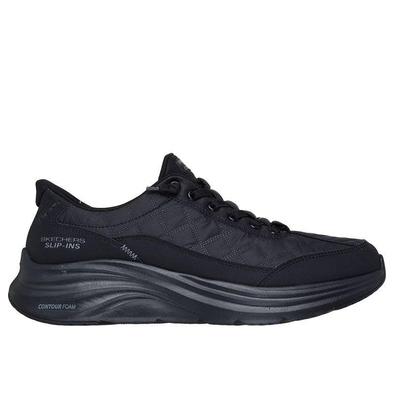 SKECHERS(スケッチャーズ) CONTOUR FOAM-COZY FIT スポーツスタイル シューズ スポーツカジュアルシューズ 232619、(BBK)BLACK