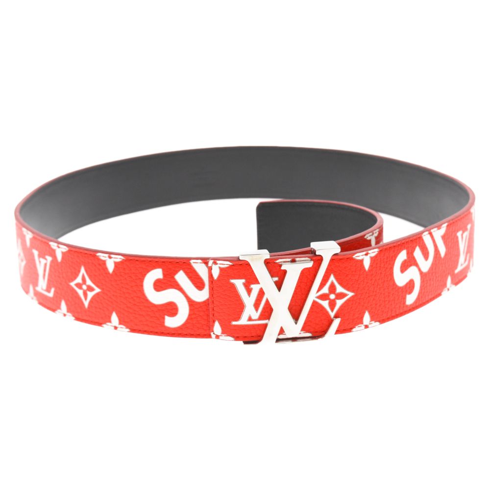 SUPREME (シュプリーム) 17AW× LOUIS VUITTON LV Initiales 40 MM Belt