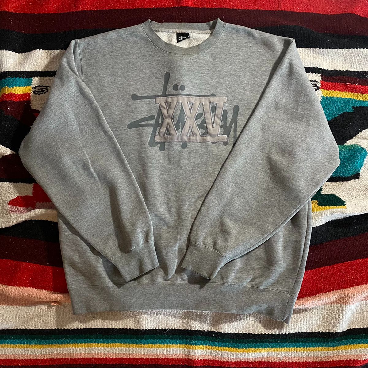 STUSSY ステューシー USA 米国製 XXV LOGO SWEAT ロゴ スウェット OLD STUSSY オールドステューシー - メルカリ