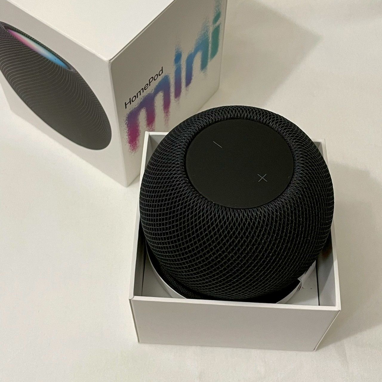 HomePod mini ブラック MTJT3J A 元箱傷あり No.3665
