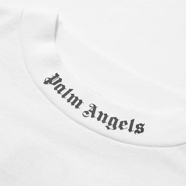 2 PALM ANGELS オーバ ーサイズ バックロゴ ホワイト 半袖 Tシャツ  