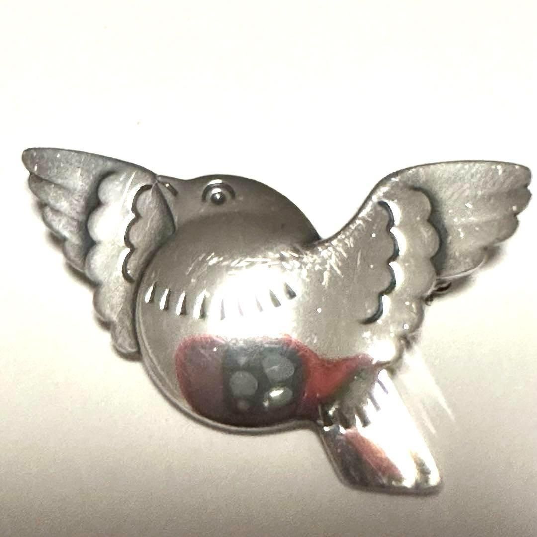 ジョージジェンセン Georg Gensen ブローチ SV925 鴨 鳥